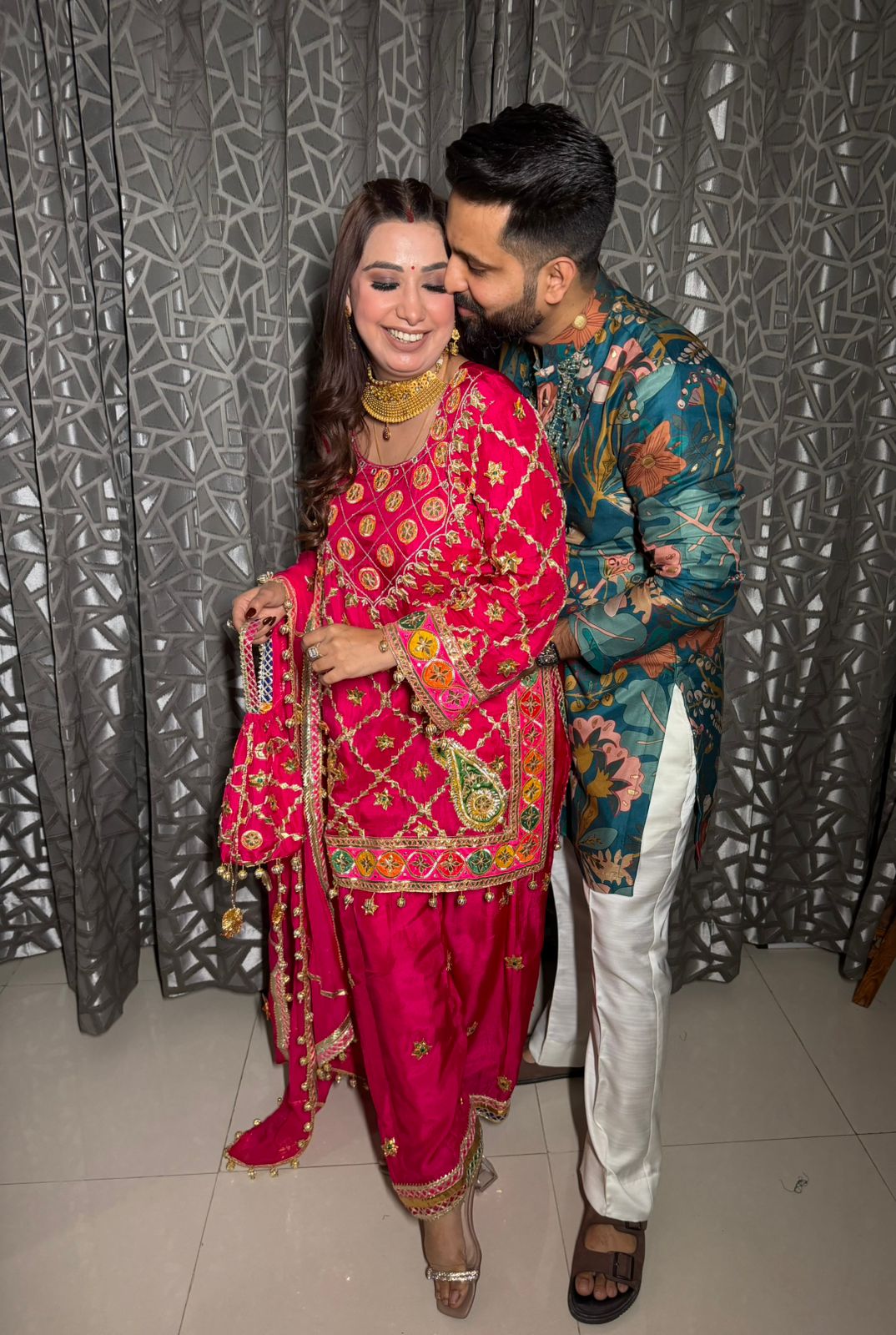 Stitched SILK traditional kurta set